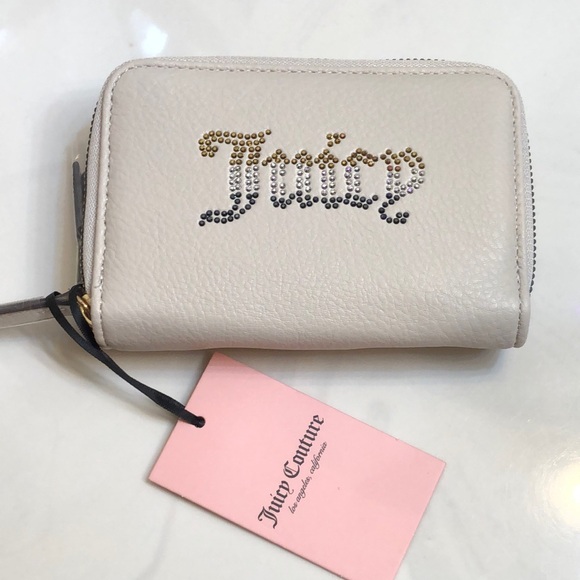 Juicy Couture Angel Breaking The Rules Medium Double ZA Wallet NWT - Picture 2 of 16